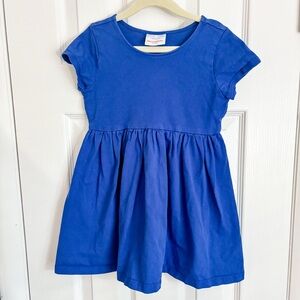Hanna Andersson blue skater dress 110cm 5T
